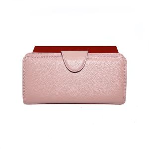 Dompet wanita Kancing Besa Kulit sapi Serat Jeruk papirut garut