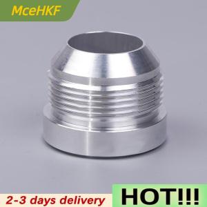 MceHKF 1PC Weld Bung Nitrous Hose Fitting AN3 AN4 AN6 AN8 AN10 AN12 AN16 AN20 Male Billet Aluminum Alloy Straight Male Weld Fitting Adapter