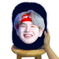 BTS SUGA Face Pillow with FREEbies. 