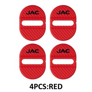 dncnf Car Door Lock Buckle Protector ABS Anti Scratch Cover 4Pcs For JAC T8 T6 JS8 JS6 JS4 Refine S5 S3 H5K8Q