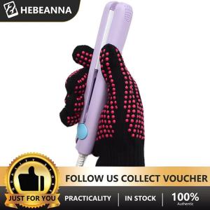 hebeanna 1PC New Double-sided Hair Straightener Perm Curling Hairdressing Heat Resistant Finger Glove Hair Salon Tools Thermal Styling Gloves