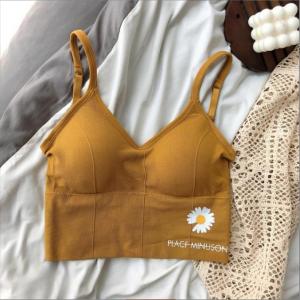 H-659 (LOW) ครอปบราสายเดี่ยวแฟชั่น เนื้อผ้าไนลอนทรงสวมใส่สบาย พร้อมส่งทุกสี