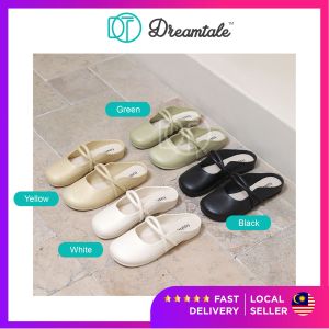 Dreamtale Kasut Wanita Women Shoes Ana Solid Colour Mule Shoes Casual Mule Sandals WSO114