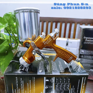Súng phun sơn Star evo 1F chuyên phun bóng hàng chính hãng đài loan