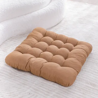 Thickening Chair Cushion Soft Comfort Tatami Cushion 40*40cm Backrest Pillow Home Office Car Seat Pad Kusyen Alas Kerusi