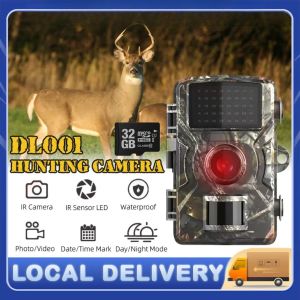 Hunting Camera 16MP Wildlife Tracking Surveillance Infrared Night Vision Wild Animal Hunting Camera 1080P Kamera memburu IP66 night vision camera Hunting Camera Outdoor Security Video Cameras