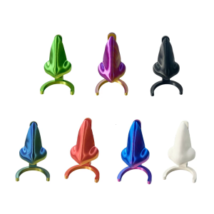 3D mũi hình giá đỡ kính Máy tính để bàn kính hiển thị đứng kính giá trưng bày cho bàn làm việc và trang trí nội thất