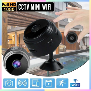 FAST DELIVERY Taffware Kamera CCTV Wifi Mini Sambung ke Hp Jarak Jauh 1080P Infrared Pakai Kabel