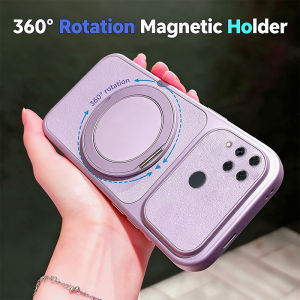 360 ° Rotating Stand Magnetic Phone Case Compatible With Phone Case For REALME C12 C25 C15 C25S Phone
