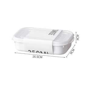 5pcs 350/700/800ml Frozen Meat Storage Box / Microwave Safe Food Storage Box / Refrigerator Food Fresh-keeping Box Container Boxes