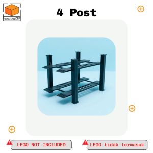 Lego Speed Champions Car Lift - X Base 4 Post