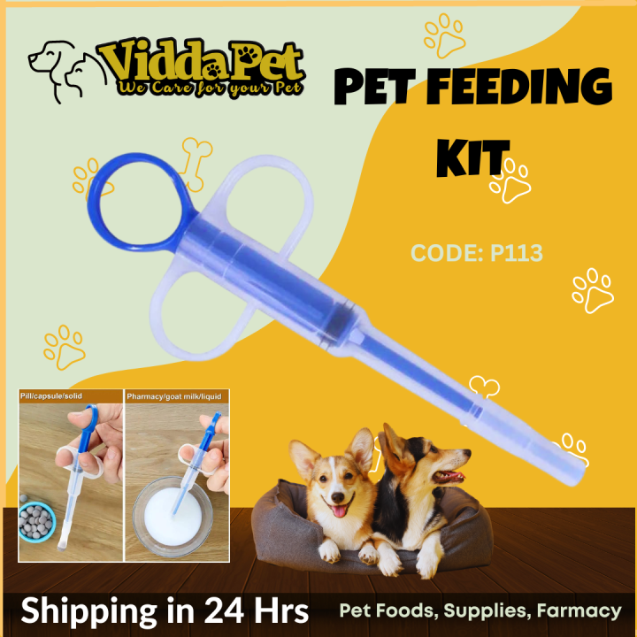 Viddapet Dog Cat Pet Feeding Kit Set Syringe Type Pet Medicine Feeder Cat  Pill Shooter Dog Pet Pill Gun Lazada PH