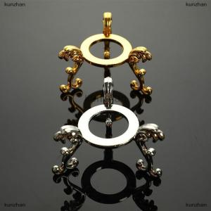 [COD] kunzhan 1PC Metal Resin Ball Base Globe Stone Holder Sphere Pedestal Display