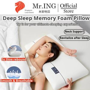 Memory foam Pillow (70cmx40cm) Slow rebound Dual Core Design Comfort and Superior Neck Support