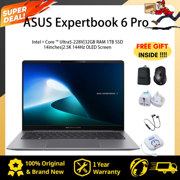 【ASUS Official Warranty】2024 ASUS Expertbook 6 Pro Laptop/ASUS AI ...