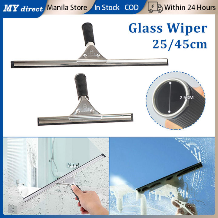 Stainless Steel Window Glass Cleaner Blade Wiper Water Scraper Squeegee ...