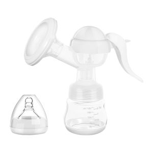 Hamshmoc Máy hút sữa bằng tay bơm tay thoải mái hút không đau Massage hai chế độ chống chảy ngược Chức năng khóa xách tay