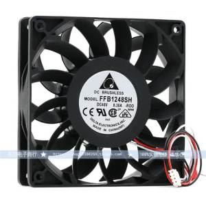 for Delta FFB1248SH 12025 12CM 120mm DC 48V 0.30A Alarm RD Signal Fan Reliable Cooling for Industrial Systems