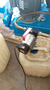 POMPA MINYAK SOLAR AC ELEKTRIC 220 VOLT//POMPA TRANSFER BBM SOLAR DAN OIL ( 40 LITER/MENIT )