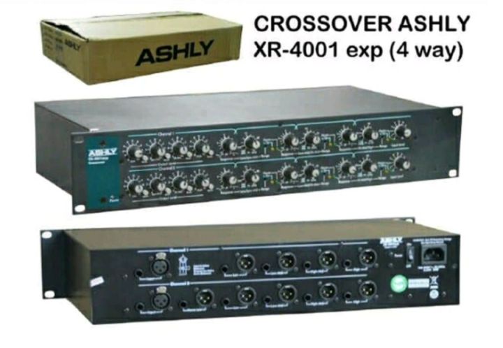 Crossover Ashly XR4001 / XR-4001 / XR 4001 | Lazada Indonesia