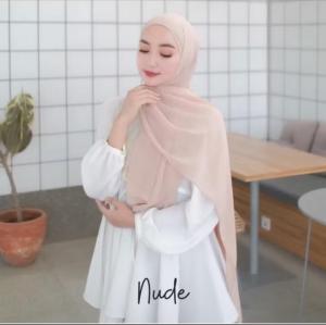 JILBAB PASHMINA CERUTY BABYDOLL PREMIUM 180cm x 75 cm