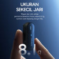 VIVAN Wireless Microphone VWA-M8  High Quality Sound Recording  AI Noise Reduction  Clip On Plug & Play - Garansi 12 Bulan. 