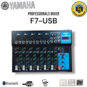 YAMAHA PROFESSIONAL MIXER 4 - 7 channel with Bluetooth usb player