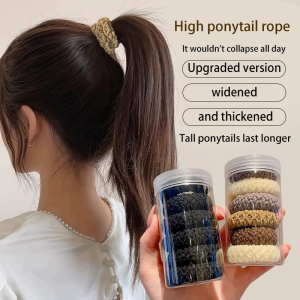 Widened And Thickened Ponytail Ropes Durable Elastic Hair Bands That Won’t Slip Or Collapse