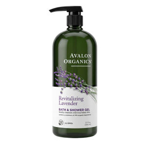 Avalon Organics Lavender Bath & Shower Gel - Gently Cleanses & Moisturizes Body Skin 946ml