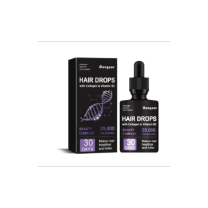 【1/2PCS】Biotin Hair Growth Vitamin Googeer hair follicle density drops Repair hair follicles