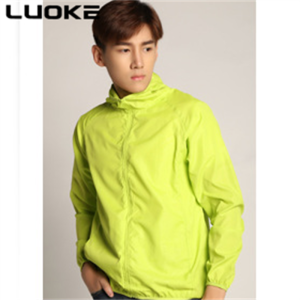 Luoke Big Size New Sunscreen Womens Hooded Outdoor Skin Windbreaker Anti Ultraviolet Sunscreen Jackets