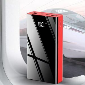 Sạc dự phòng 50000mAh  sạc nhanh pin 80000mAh dung lượng lớn có sẵn nhiều dây sạc LED