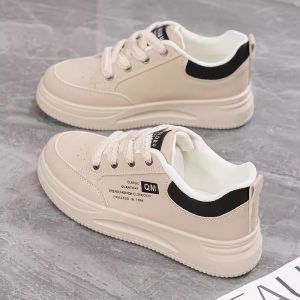 New Shoe Model 2025 Hot-selling Womens Shoes Spring Versatile Thick-soled White Sneakers Trendy Casual Lightweight Sports Shoes