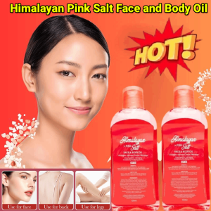 Himalayan Salt Body Massage Oil/SPF 30 Whitening Nourishing Repairing Body Massage Oil/SPA Body Oil/Whitening Nourishing Repairing Balancing Skin喜马拉雅盐身体按摩油