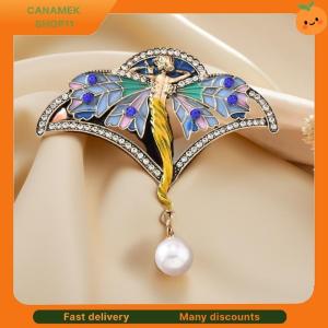 ❣️❣️❣️ Rhinestone Fairy Brooch Encased Winged Design Elegant Retro Statement For Women Men Formal Casual Outfits Christmas Jewelry