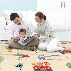 Oldlaiben Baby Play Mat 180cm Foldable Thickened Crawling Pad Non Slip Indoor Outdoor Kid Carpet Floor TIKAR