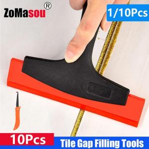 1-10Pc Multifunction Tile Gap Filling Cleaning Scraper Shovel Grout for Car Film Glass Snow Ice Trowel Remover Construction Tool2026