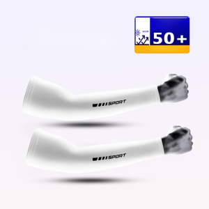 Sunscreen Sleeve Solid Color Instant Ice Seal Sunscreen Sleeves High Elasticity Without Constraints