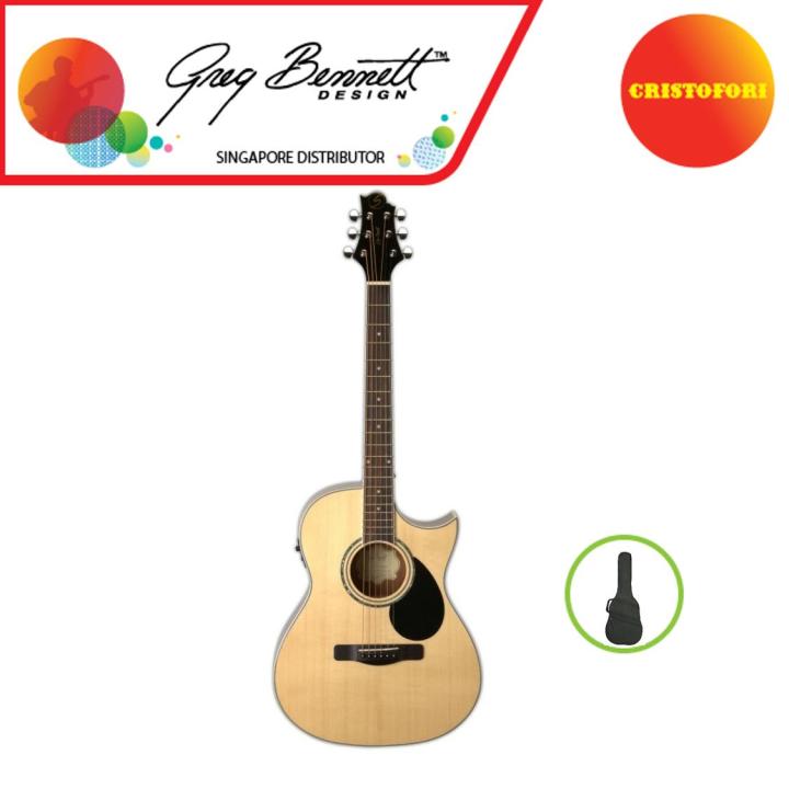 【送料込】グレッグベネットSG GREG BENNETT GA-100SCE Solid Spruce Top Acoustic-Electric Guitar