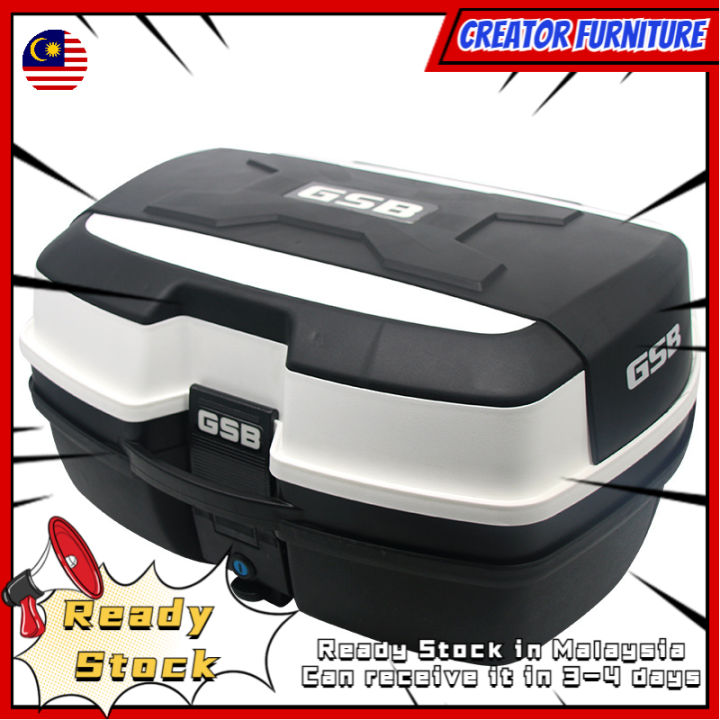 Ready Stock🔥GSB Trunk motorcycle trunk universal removable back box men