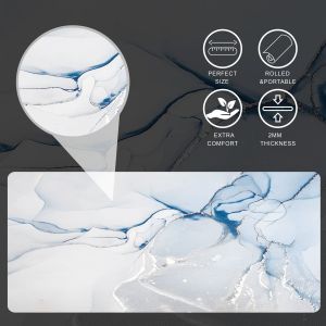 SHUNAICHI  1PC Large Mouse Pads For Desk Gaming Mouse Pad Mouse Pad with Stitched Edges and Non-Slip Rubber Base Extended And Thickened