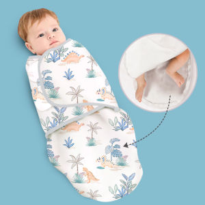 Einmilk Baby Sleep Sack Knitted Cloth Swaddle Receiving Blanket Newborn Swaddling Bag Baby Wrappers
