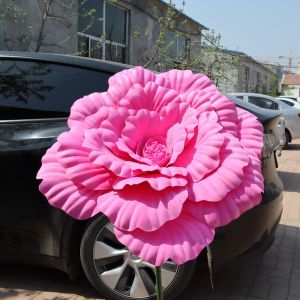 NEXTYOO Giant Artificial Peony 40/50cm Window Display Simulation Peony Flower  PE Fake Flowers Photo Props