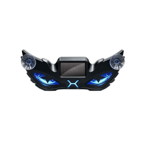 UNQIN Blinking Moving Eyes Solar Demon Eye Light Suction Cup Mount Suction Cup Installation Car Ambient Light Safety Signal Lamp Colorful Vehicle Signal Lights Car Roof Decoration