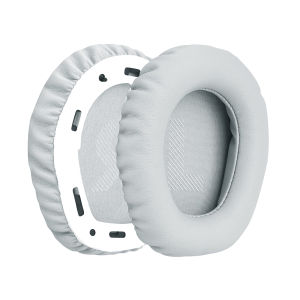 Protein Leather Replacement Earpads Ear Cups Pads Cushions Repair Parts for Quantum 100 Q100 Wireless Headphones Headsets