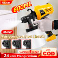 REAIM Electric Spray Gun 450Watt Paint Mesin Cat Semprot Elektrik Semprot Cat Minyak Alat Semprotan. 