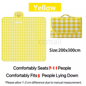 2x2m Waterproof Outdoor Picnic mat Oxford Foldable Camping Mat Easy Carry Beach  Mat Hammock