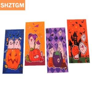 [COD] SHZTGM ถุงขนมฟักทองผีฮาโลวีนที่น่ากลัวถุงของขวัญถุงเคล็ดลับหรือรักษาถุงตกแต่งงานปาร์ตี้ของขวัญถุงห่อของขวัญที่โปรดปราน