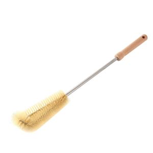 MYTHIS ชากาแฟ นำกลับมาใช้ใหม่ได้ ด้ามไม้ แปรงทำความสะอาดห้องครัว น้ำยาทำความสะอาดกระจก เครื่องมือซักผ้า แปรงขวด