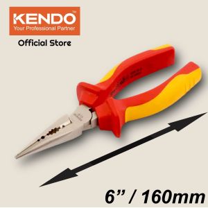 Kendo VDE Long Nose Pliers